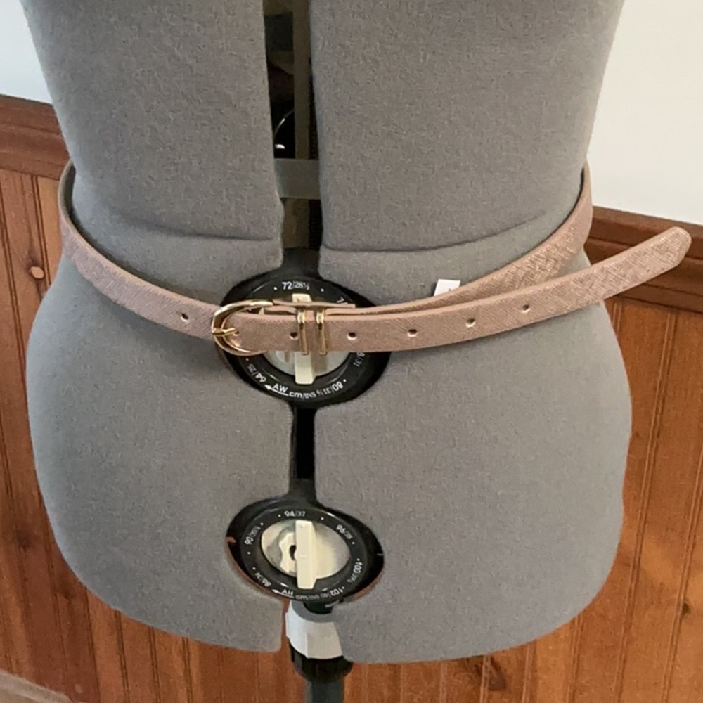 Anne Klein Rose Gold Belt Size S